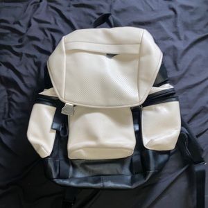 White coach backpack